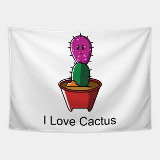 i love cactus #4 Tapestry