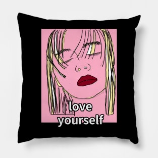 love yourself Pillow