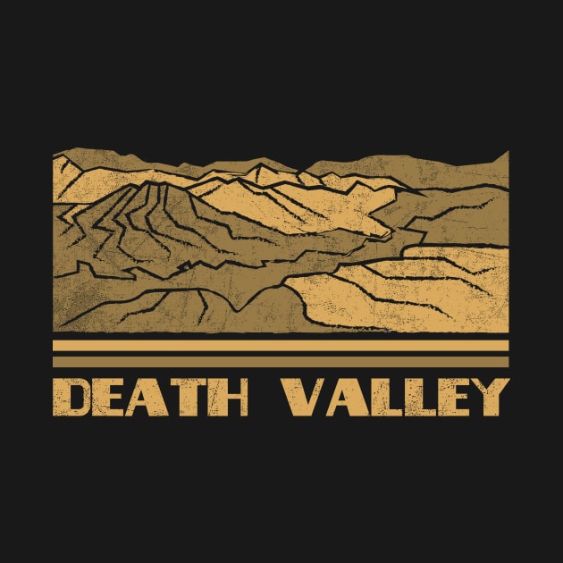 Death Valley Shirt US National Park Gift Death Valley National Park Tee Outdoor Adventure Tshirt Camping Lover by NickDezArts