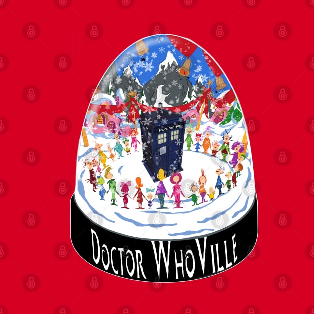 Doctor WhoVille by DistractedGeek
