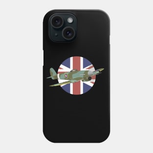 Hawker Typhoon British WW2 Airplane Phone Case