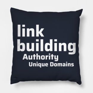 Link Building Pillow