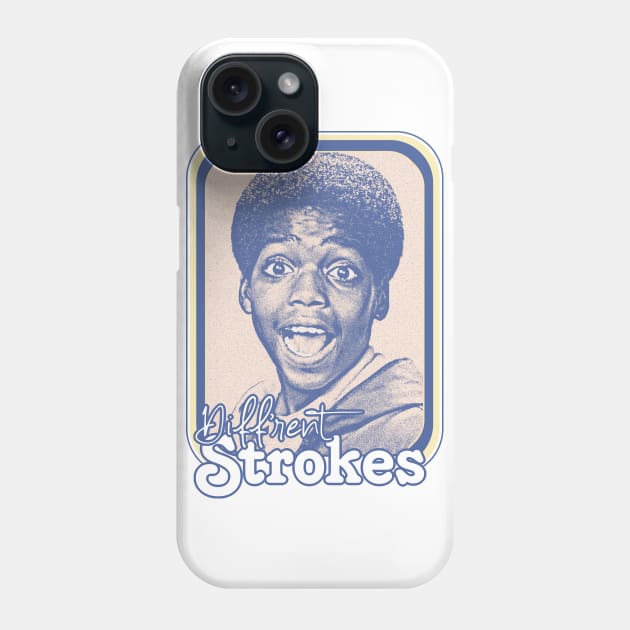 Diff'rent Strokes  // Retro 80s Aesthetic Fan Design Phone Case by DankFutura