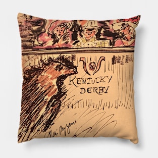 The Kentucky Derby Pillow