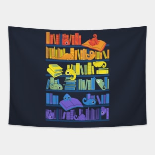 Chameleon's Library Tapestry