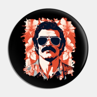 Tom Selleck Pin