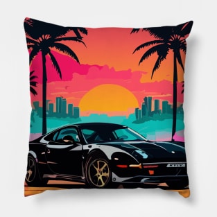 Vintage Summer Vibes Pillow