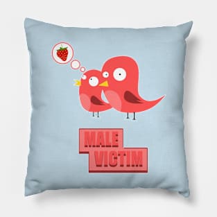 Male victim Pillow