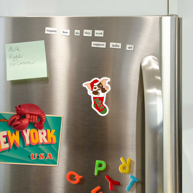 Gizmo Gremlins Refrigerator Magnet 2/" by 3/"
