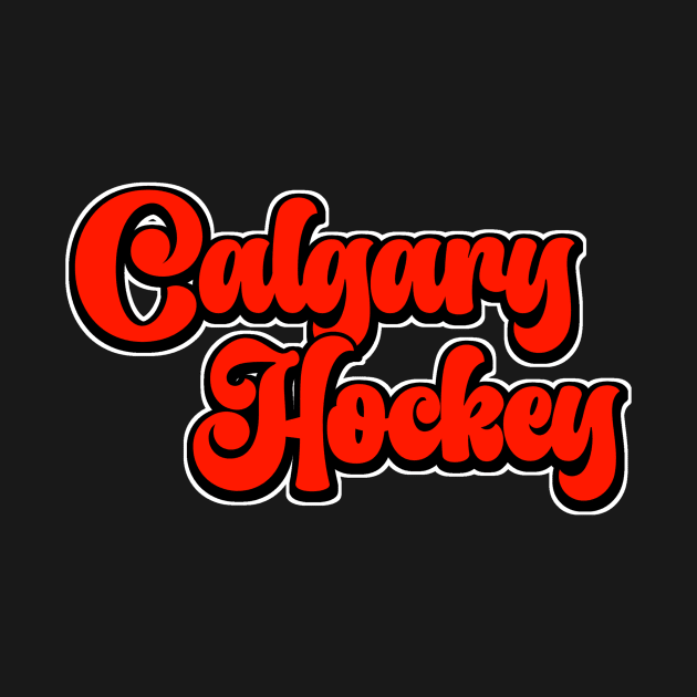 Calgari hockey team by Cahya. Id