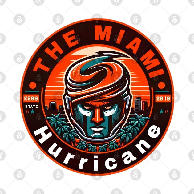 Miami Hurricane Wonderland by TeeVee