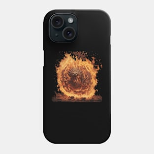 Fire Monster Phone Case