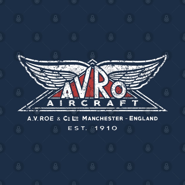 Vintage Avro Logo by 909 Apparel