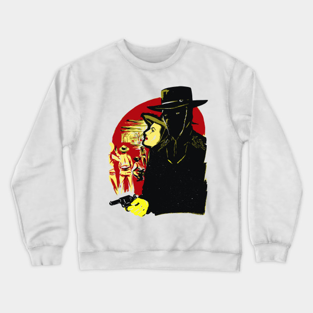 Hell Comes To Cow Town Cowboy Crewneck Sweatshirt Teepublic