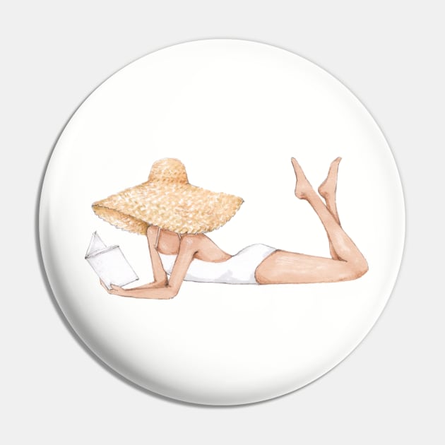 Summer Girl Pin by StyleofBrush