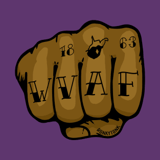 WVAF West Virginia Fist Tattoo T-Shirt