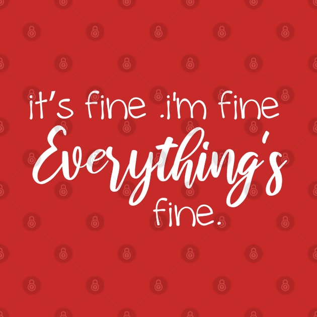 it’s fine i’m fine everything’s fine by bisho2412