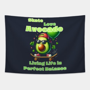 Avocado Pun Tapestry