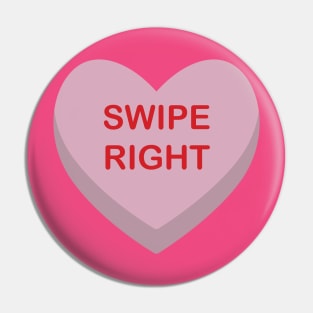 Swipe Right Pin