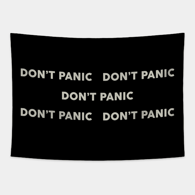 Don' Panic Five Tapestry by anwara