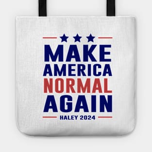 MANA Make America Normal Again Haley 2024 Tote