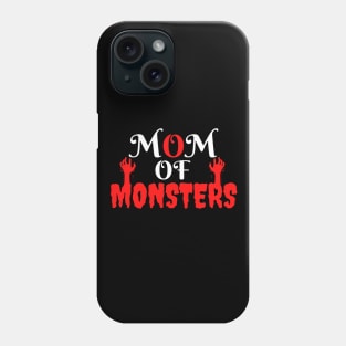 Mom Of Monsters Phone Case