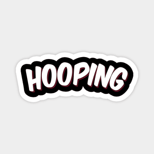 Hooping Hooper Basketball Magnet