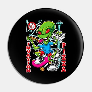 Invasion Pizza Pin