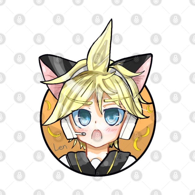 Len Kagamine Vocaloid; by Kībo-Kībo by Kibo-Kibo