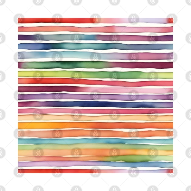 Multicolored striped by craftydesigns