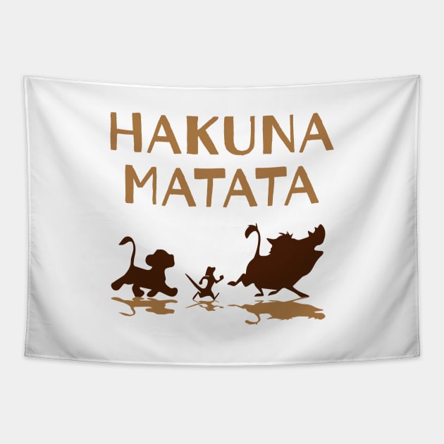 Hakuna Matata Tapestry by Inspire Creativity