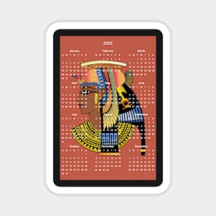 Cleopatra 2022 Calendar Magnet