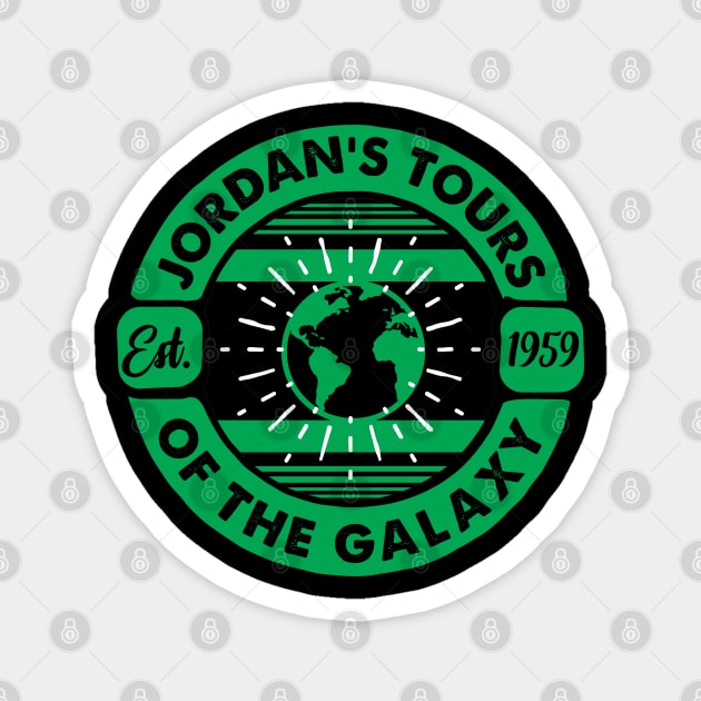 Jordan's Galaxy Tours Magnet by Awesome AG Designs