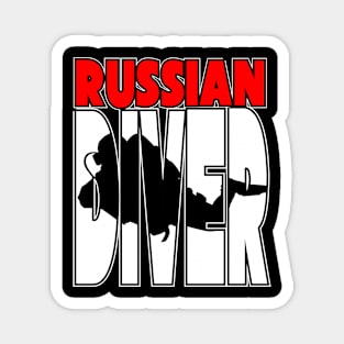 Russian Diver Magnet