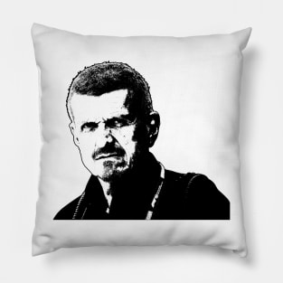 Guenther Steiner Sketch Art Pillow