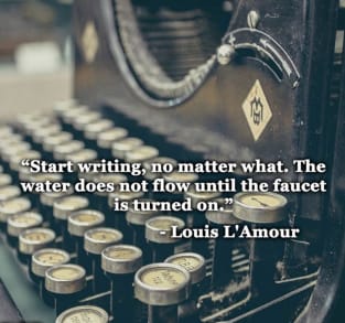 Louis L'Amour writer quote Magnet