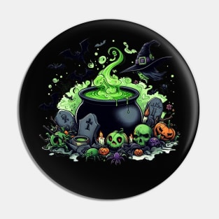 Spooky Halloween Pin