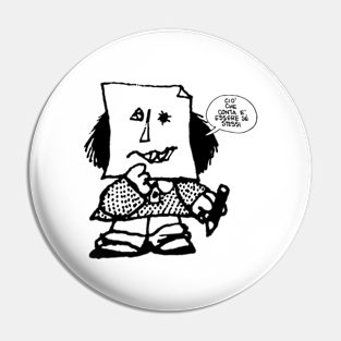 Mafalda Quino Comics Pins And Buttons Teepublic