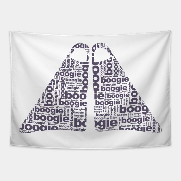 Boogie Fins Tapestry by thesurfshirtco