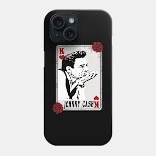 Vintage Card Johnny Cash Phone Case