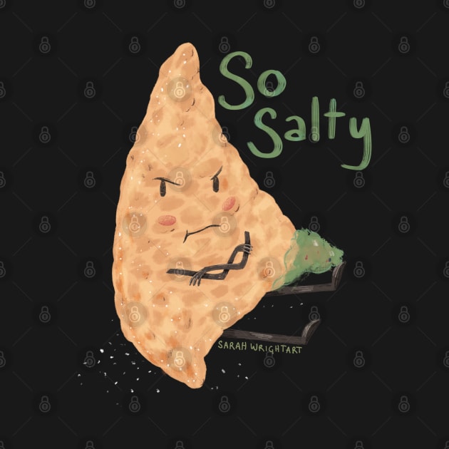 So Salty Chip by SarahWrightArt