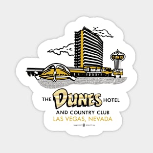 Vintage the Dunes Hotel and Country Club Las Vegas Magnet