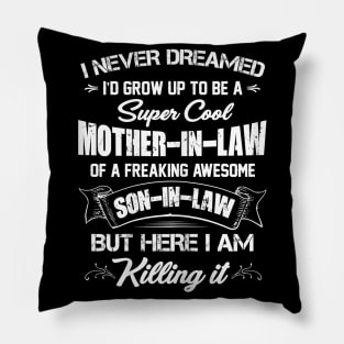 Proud Son In Law - Gift for Son In Law Pillow