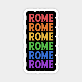 ROME COLORFUL CITY Magnet