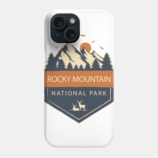 Rocky Mountain National Park Gifts Phone Case by roamfree