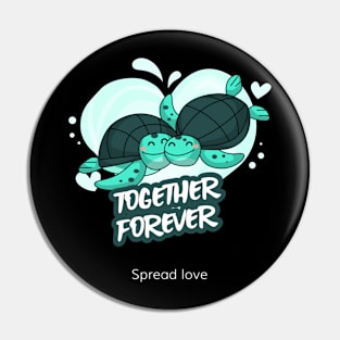 Together Forever Pin