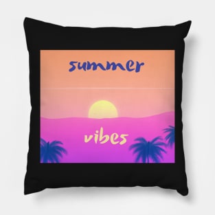 Summer vibes - good vibes in the summer Pillow