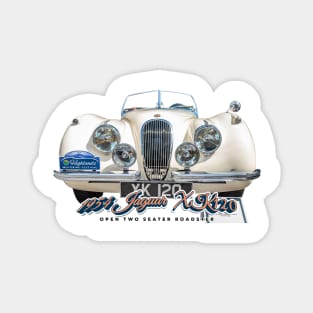 1954 Jaguar XK120 Open Two Seater Roadster Magnet