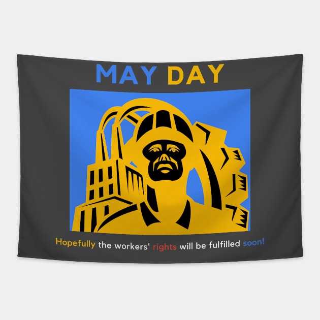 May Day Series 5 Tapestry by Alfaroni