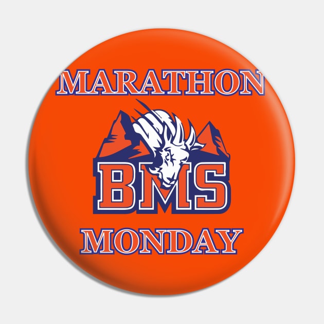 Marathon Monday Pin by slice_of_pizzo